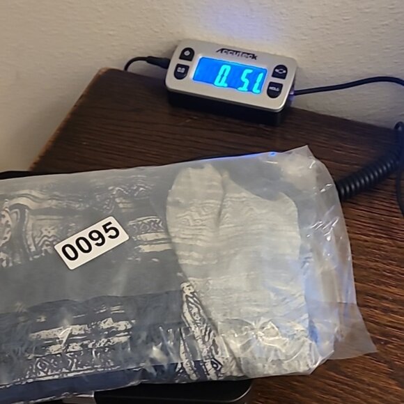 Roxy Open Kimono Cardigan One Size S/M/L/XL Blue Fringe Dolman Bohemian Rayon - Picture 12 of 13